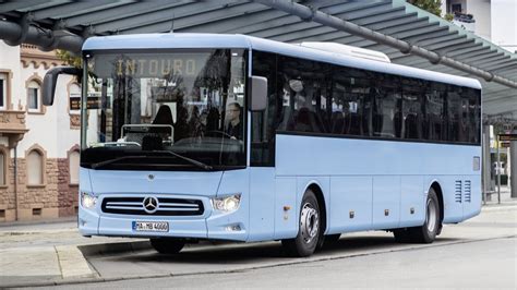 Mercedes Benz Intouro Intercity Bus 2023 Exterior Interior Driving