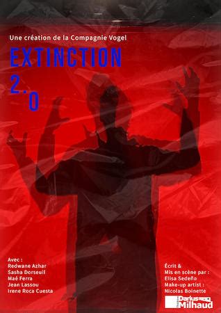 Extinction 2 0 une pièce de Elisa Sedeño au Théâtre Darius Milhaud