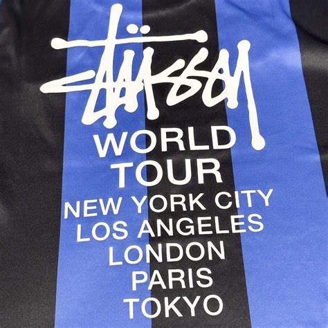 Stussy Football Tees Line Shopping