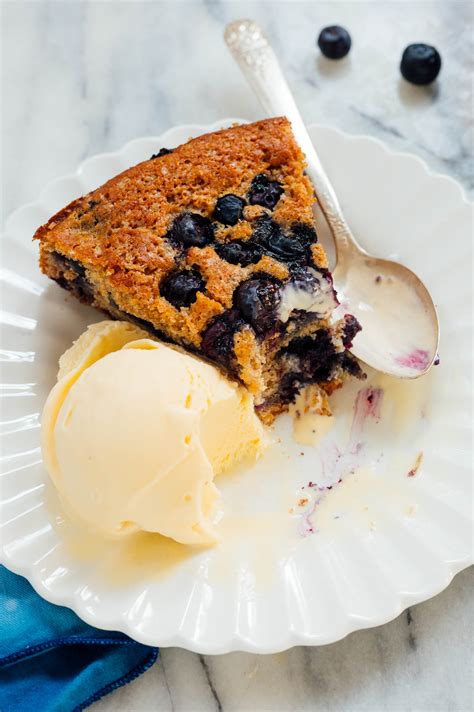 simple blueberry cake recipe cookie  kate
