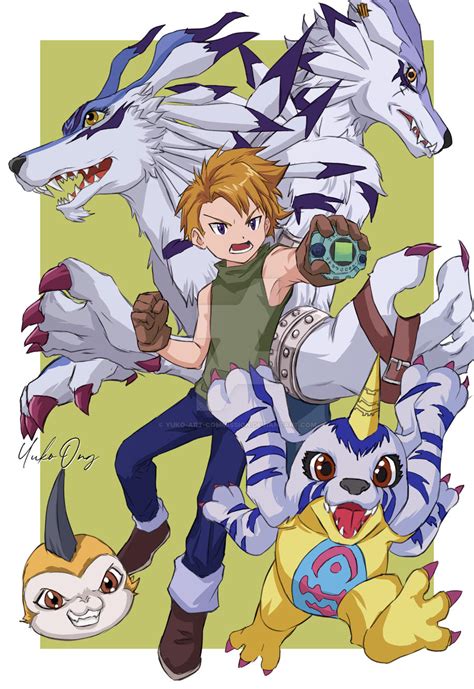 Yamato Digimon 01 By Yuko Art Commission On Deviantart