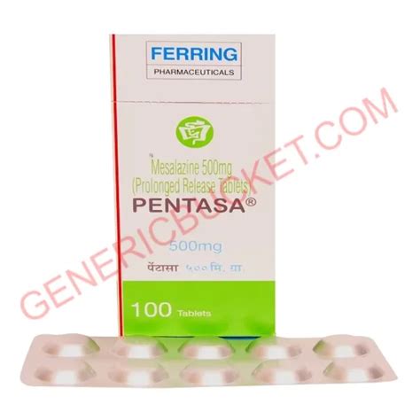 Pentasa 500mg Tablet Mesalazine 500mg Genericbucket