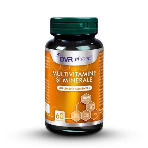 Multi Vitamine Si Minerale 60 Capsule Dvr Pharm Farmacia Tei Online