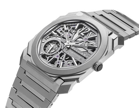 Octo Finissimo Watch Titanium Watches Bulgari Official Store