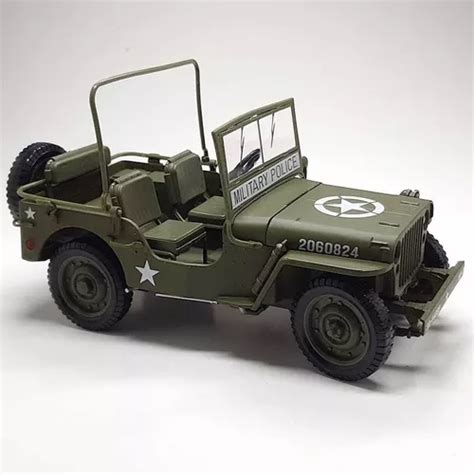 Miniatura Jeep Willys Olive