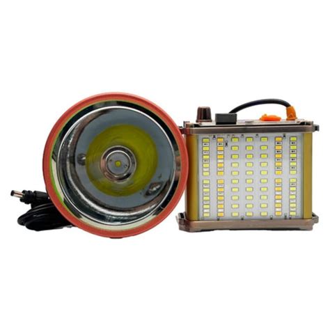 Generico Linterna Minera Camping Dimmer Foco Led Caza Falabella