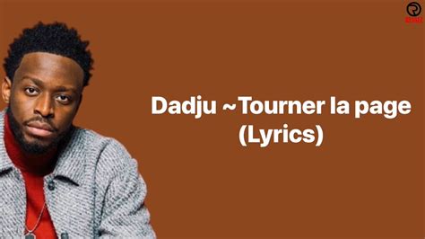 Dadju Tourner La Page Paroles Lyrics YouTube