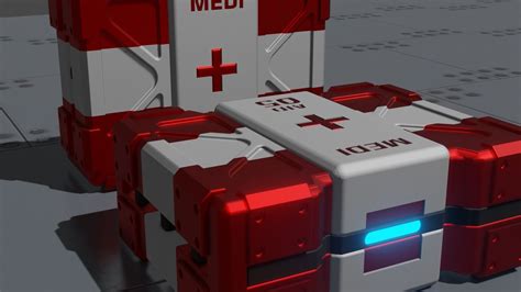 Sci Fi First Aid 3d Model Cgtrader