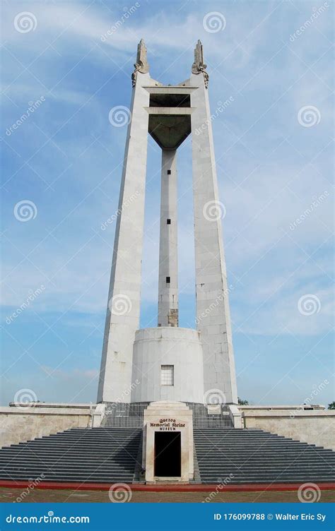 Quezon Memorial Circle Obelisk Monument Tower In Quezon City