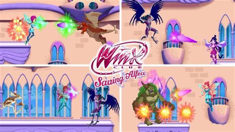 Winx Club Saving Alfea Monster Party Youtube