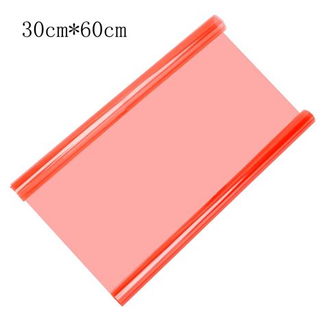 30cm 60cm Car Light Film Wrap Sheet Car Stickers Auto Headlight Taillight Tint Vinyl Film Cover