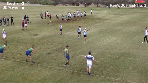 Usa Touch Nationals 2018 Mens 30 Finals Youtube