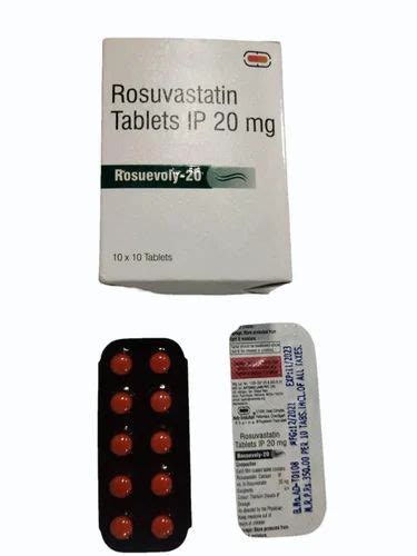 Rosuvastatin Calcium Tablet At 3500 Box ID 2854349551530