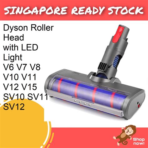 Dyson Soft Roller Cleaner Head With Led Dyson Cordless Stick Vacuum