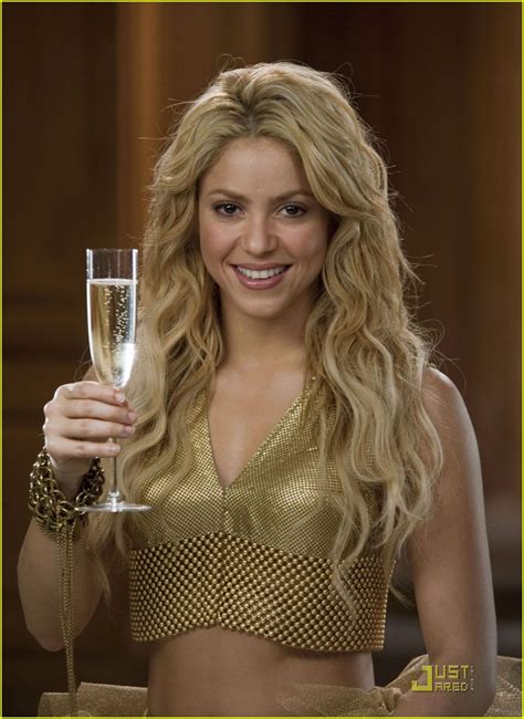 Shakira: Shimmery Shoot for Freixenet : Photo 2498440 | Shakira Photos ...