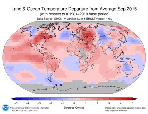 After Record Shattering September 2015 In Commanding Lead For Earths