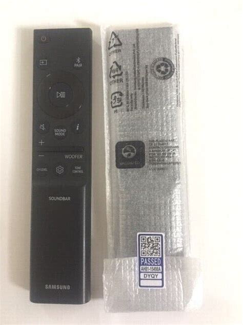 Brand New Sealed Oem Samsung Ah81 15498a Remote Control For Soundbar