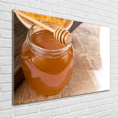 Ebern Designs Glasbild Honey Wayfair De