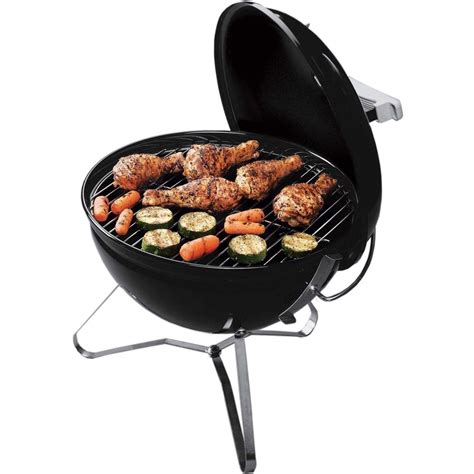 Weber Smokey Joe Premium 14 Inch Portable Charcoal Grill Black