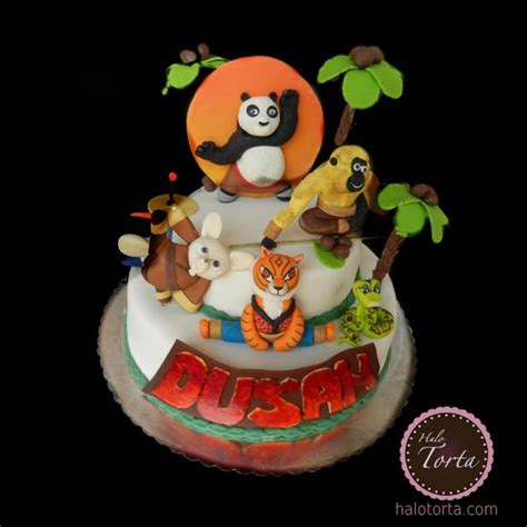 Kung Fu Panda spratna torta Torte za dečake Halo Torta Beograd