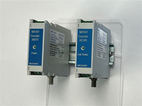 Mr Series Fiber Optic Extender For Incremental Encoders Micronor