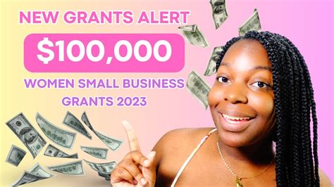 4 WOMEN OWNED SMALL BUSINESS GRANTS YouTube