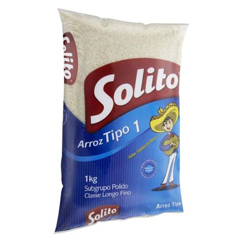 Arroz Branco Tipo Solito Pacote Kg Super Jos