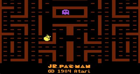 The Game Jr Pac Man Atari A