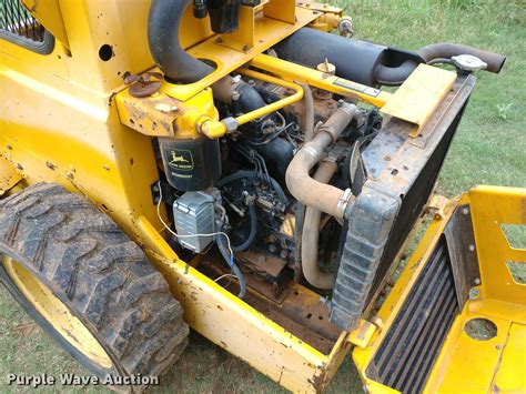 1987 John Deere 575 Skid Steer In Medicine Lodge Ks Item G1348 Sold