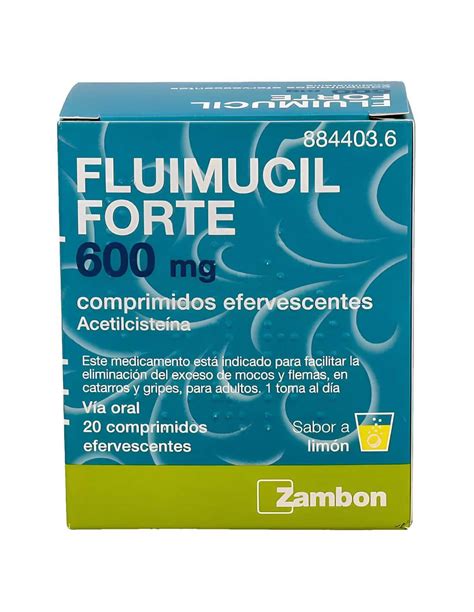 Fluimucil Forte Mg Comprimidos Efervescen Ib Ez Farmacia