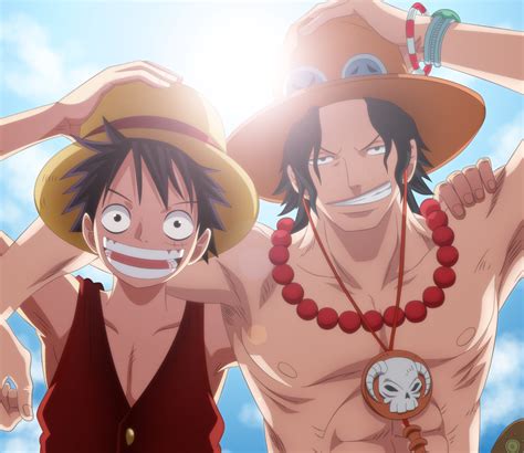 Ace Luffy Wallpapers One Piece Wallpaper Walldiskpaper Images The Hot Sex Picture