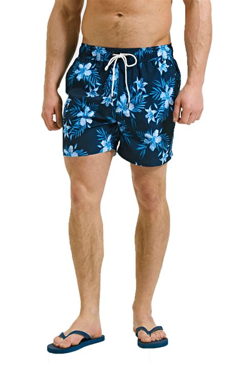 Mens Threadbare Swim Shorts Mesh Lined Knee Length Beach Board Swimming Trunks Ebay