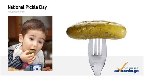 National Pickle Day The Village Advantage