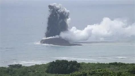 Kids News New Island Formed Near Japan During Undersea Volcanic