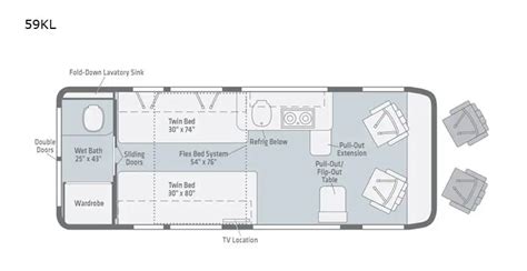 Winnebago Travato 59kl Floor Plan Floor Roma