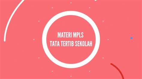 Tata Tertib Di Sekolah Sinau