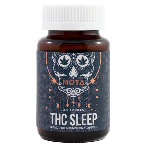 Mota Sleep Thc Cbn Capsules Top Bc Cannabis Online Dispensary