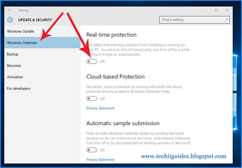 3 Ways To Turn Off Disable Windows Defender In Windows10