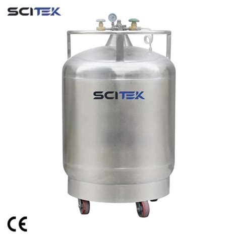 Scitek Special Transport Liquid Nitrogen Tank Equipped With Belt Liquid Nitrogen Containers