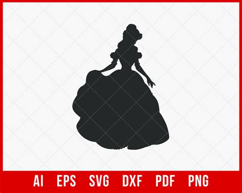 Disney Princess Silhouette Snow White