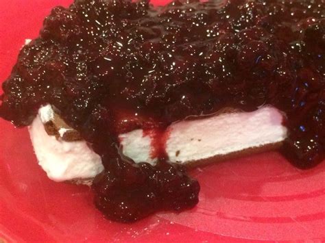 Ice Cream Sandwiches With Blackberry Sauce Thriftyfun