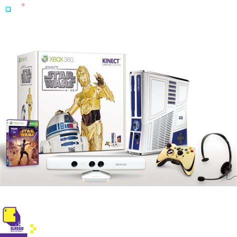 Xbox 360 Slim Console 320GB Kinect Star Wars Limited Edition By