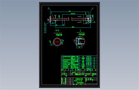 35立方定期排污扩容器cad图纸autocad 2007模型图纸下载 懒石网