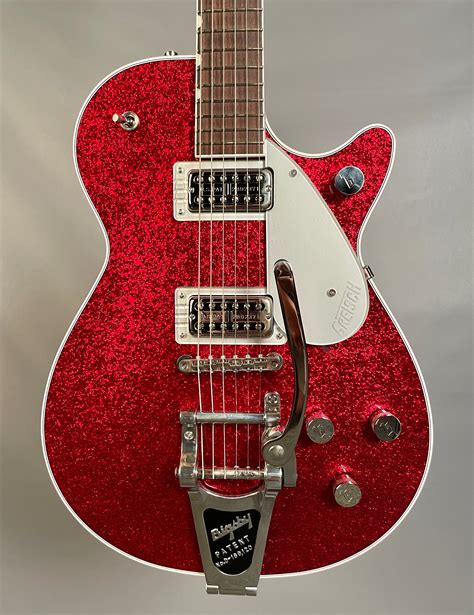 Gretsch G6129t Players Edition Jet™ Ft With Bigsby® Red Sparkle Vintage Rockabilly Duojet