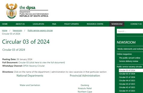 Dpsa Vacancies 2024 Dasie Emmalyn