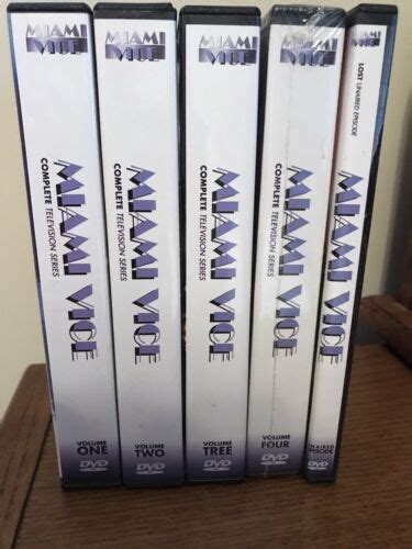 Miami Vice The Complete Series Plus Unaired Episode Dvd S Ebay