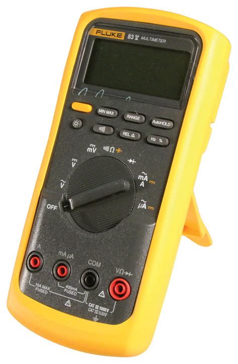 FLUKE 83 5 Fluke Industrial Digital Multimeter 80 Series V 6000 Count