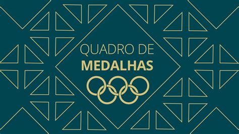 Quadro de medalhas atualizado hoje 1º das Olimpíadas como está