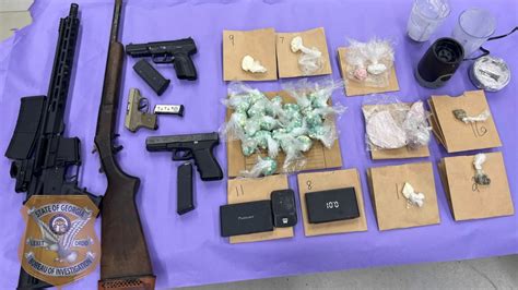 Macon Man Arrested After Gbi Nabs Guns Ecstasy And Fentanyl