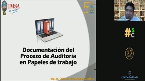 DOCUMENTACIÓN DEL PROCESO DE AUDITORIA EN PAPELES DE TRABAJO YouTube